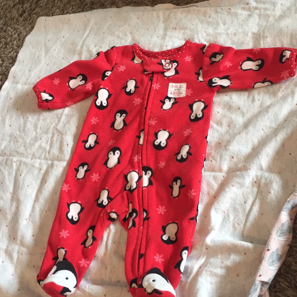 Red Penguin Pajamas